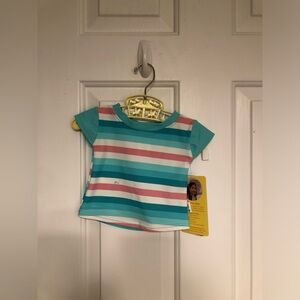 Kids two piece swimwear, stripes